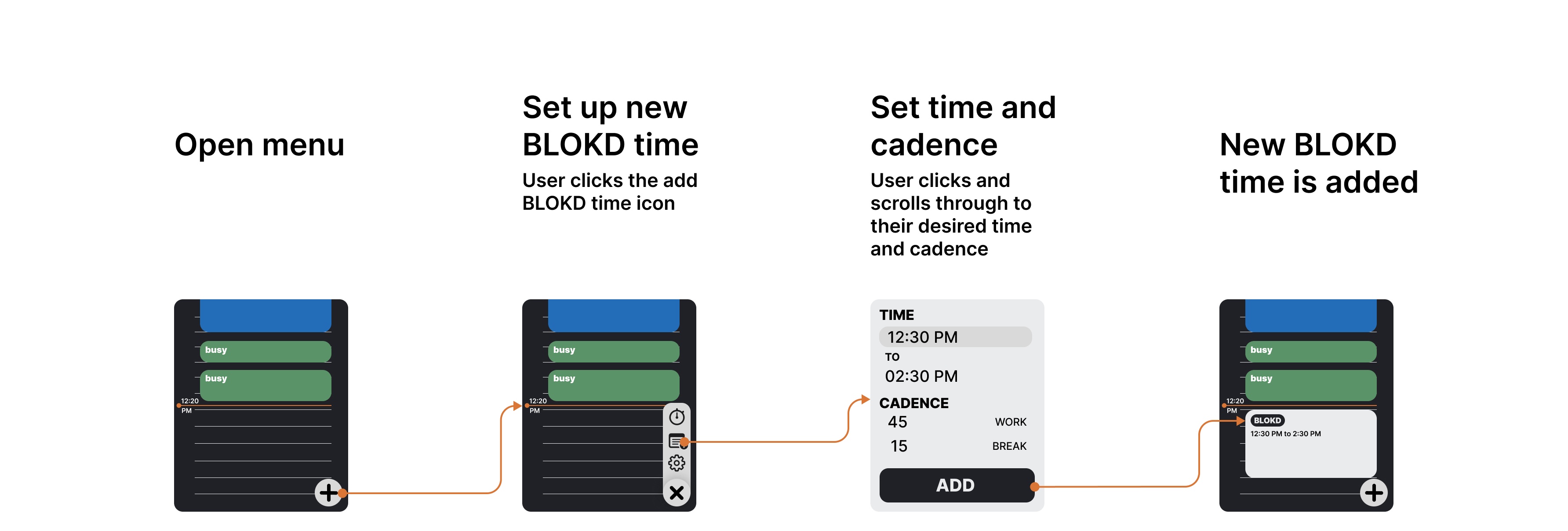 Set up BLOKD time — watch