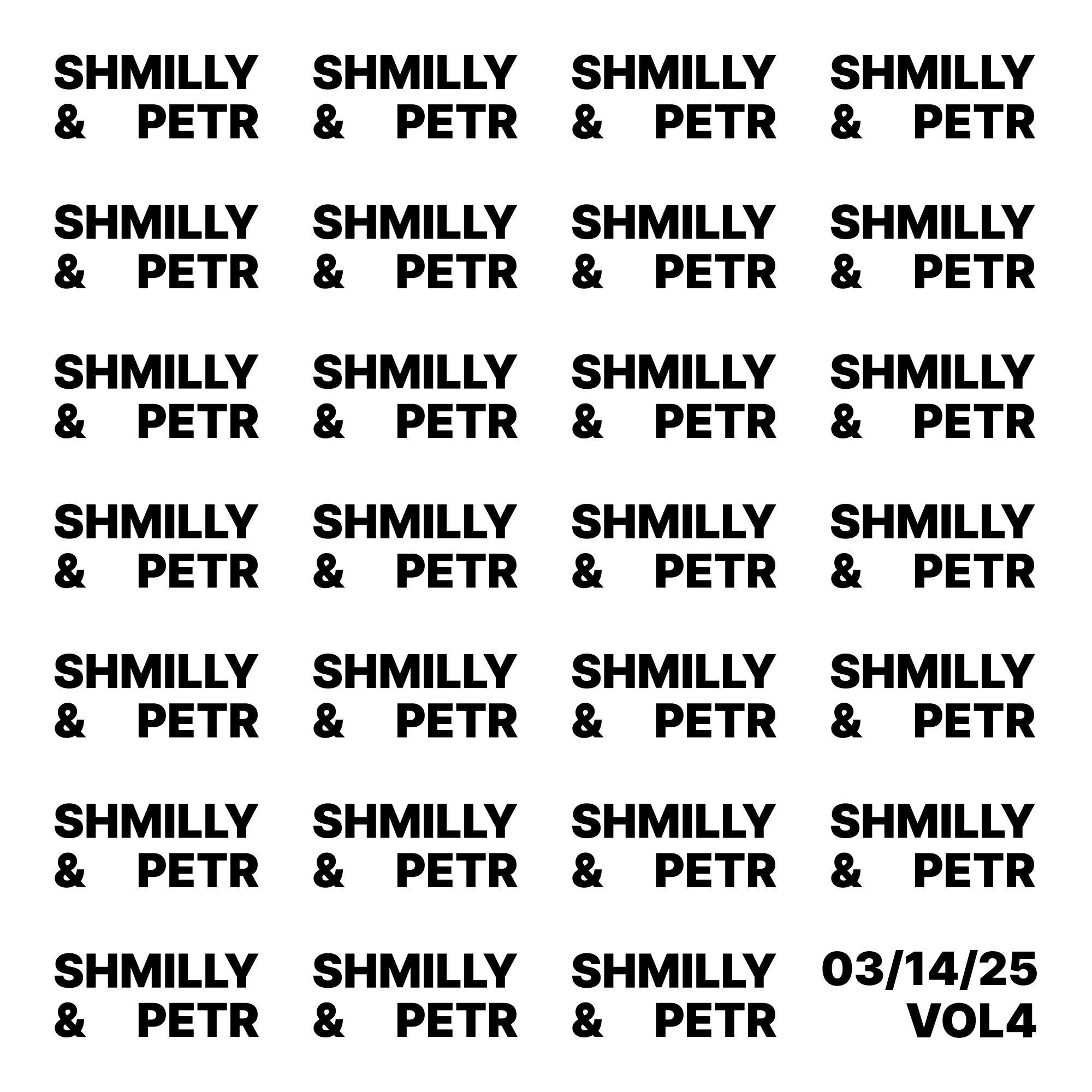 Shmilly & Petr Vol. 4