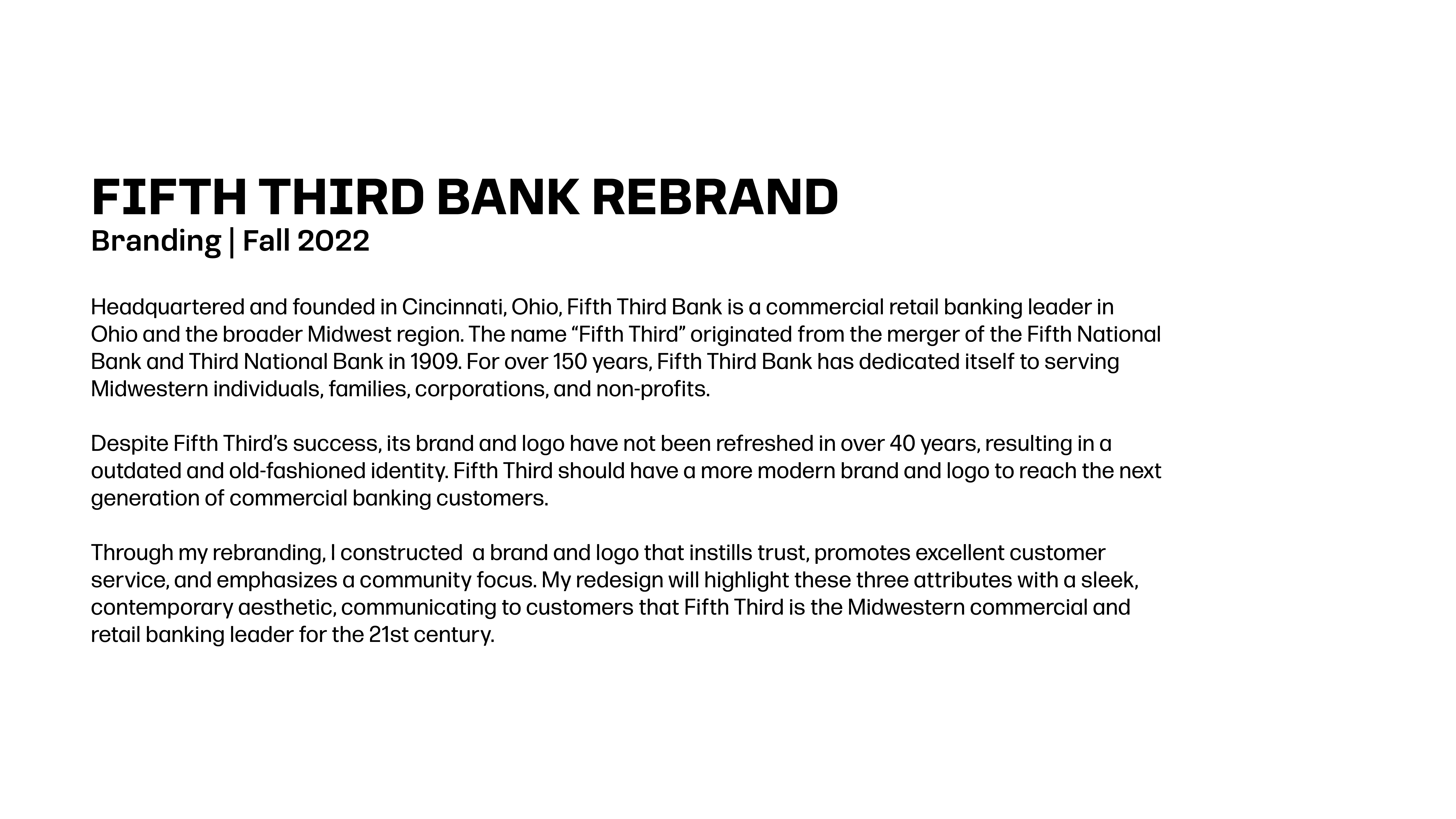 Fifth Third Bank rebrand slide 2