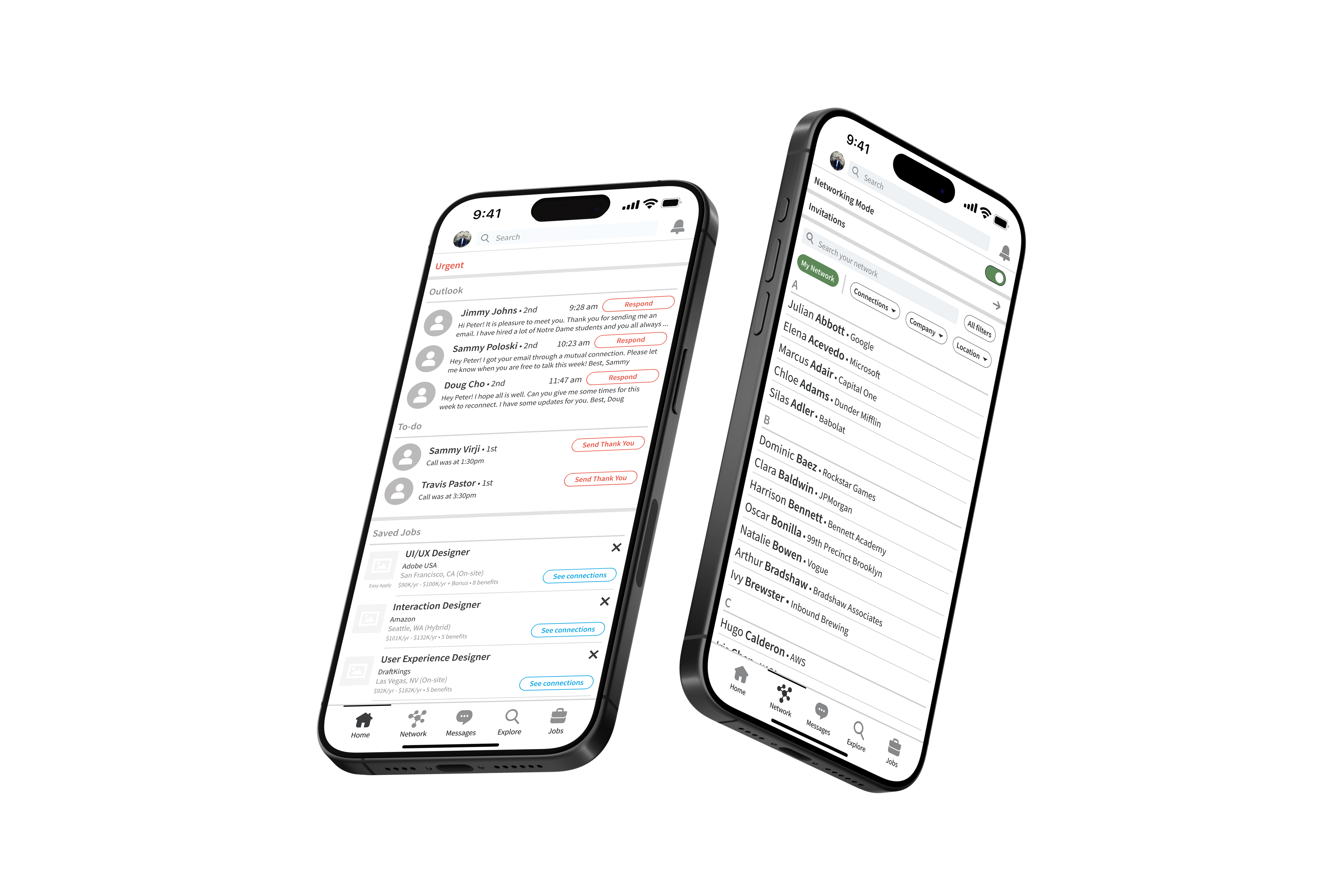 LinkedIn Management Mode case study mockup