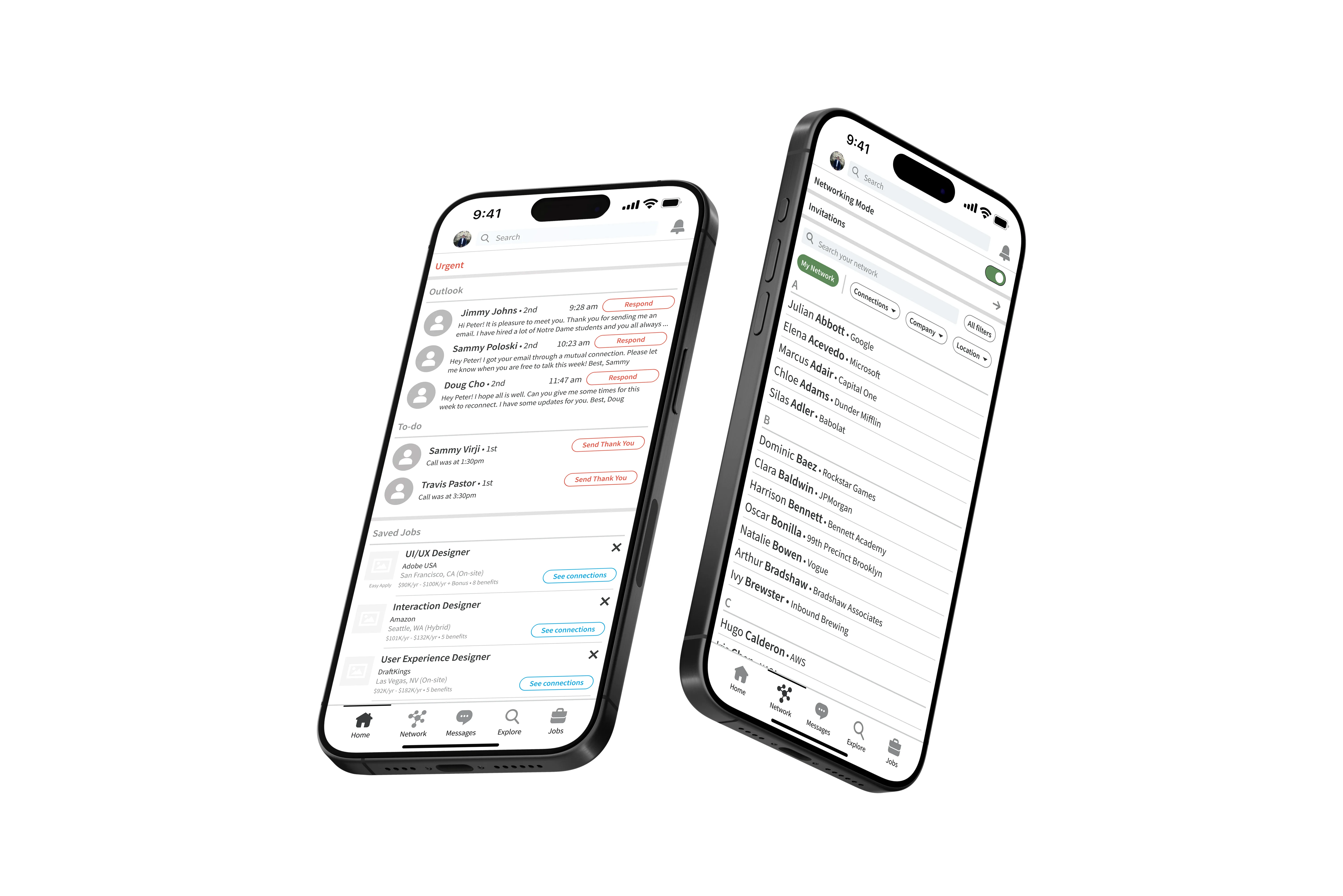 LinkedIn Management Mode case study mockup