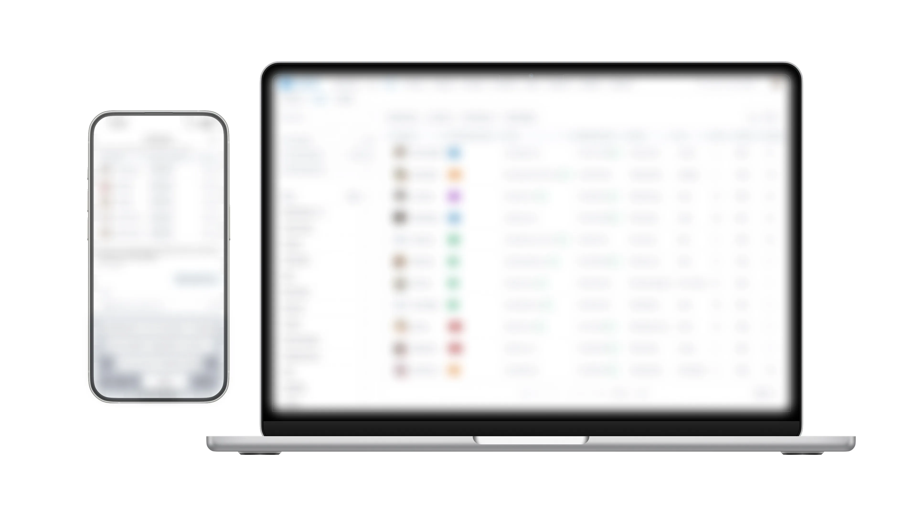 Talent Search case study mockup